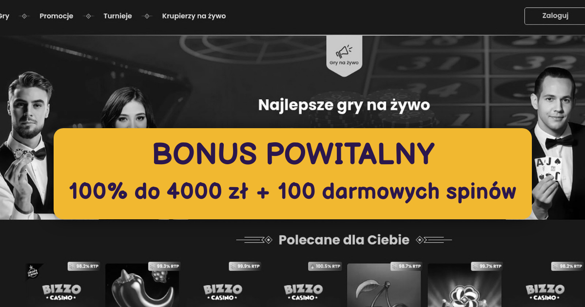 Bizzo Casino - Najlepsze Sloty Online w Polsce